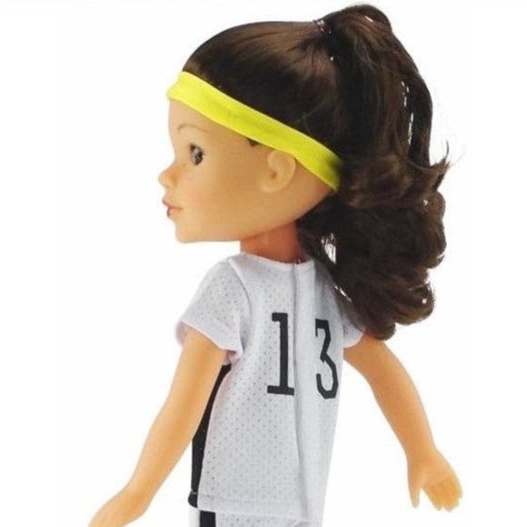 NEW Emily Rose 14 Inch Doll Clothes Soccer Sports Uniform - Picture 3 of 6